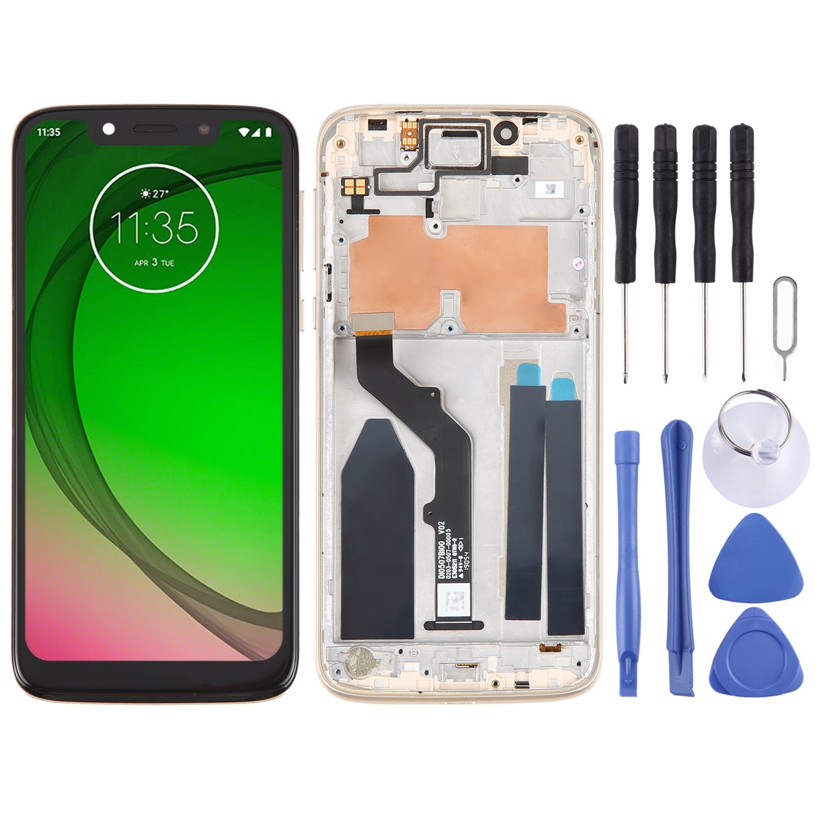 Pantalla Completa + Tactil + Marco Motorola Moto G6 Play Dorado