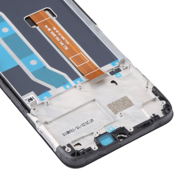 Original LCD Screen and Digitizer Full Assembly with Frame for Oppo Realme C15 RMX2180 (Qualcom Version)