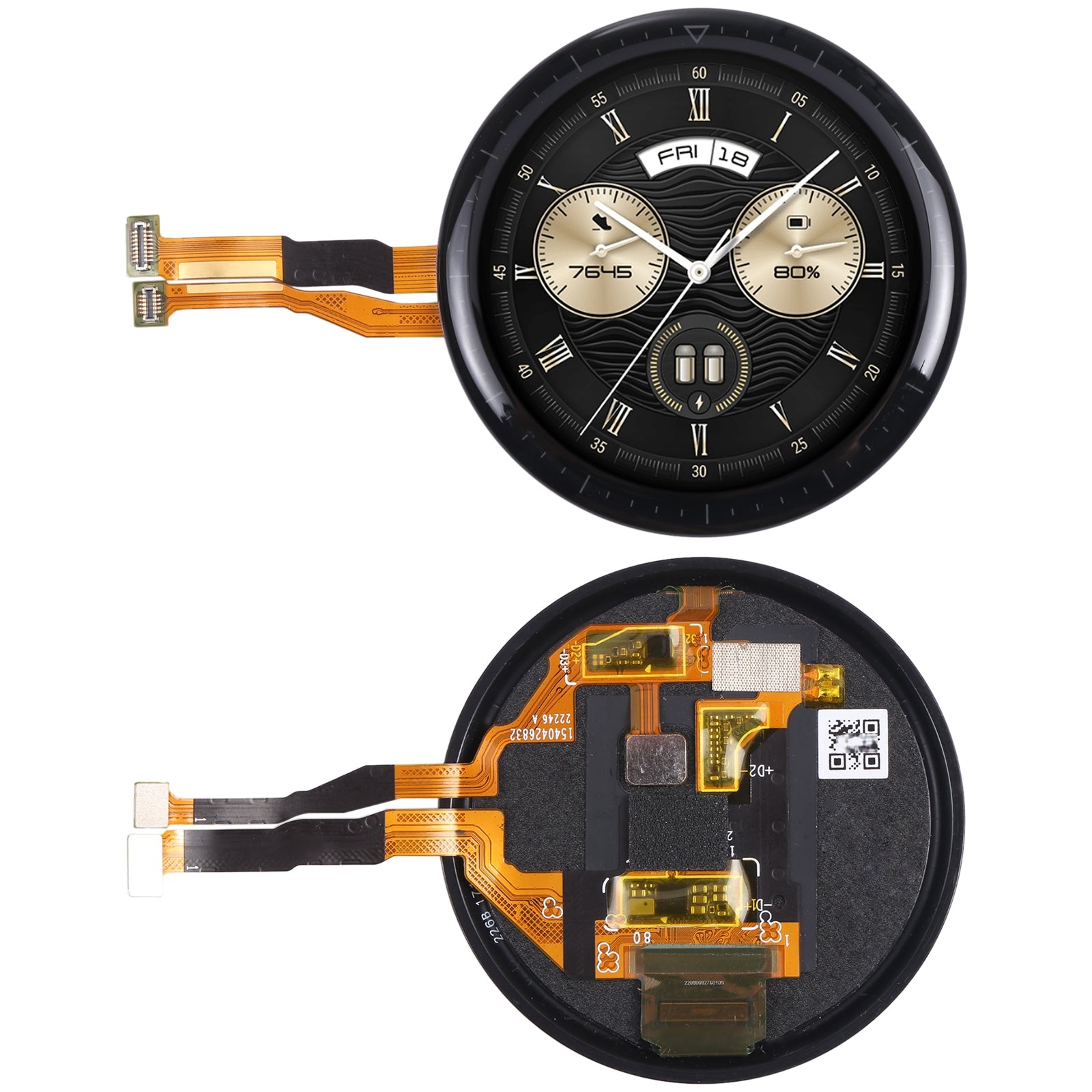 Pantalla Táctil y LCD para Huawei Watch GT2 Pro - Negra - Repuestos Fuentes