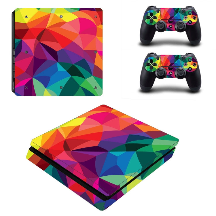 BY060140 Icono de etiqueta engomada de moda Película Protectora Para PS4 Slim