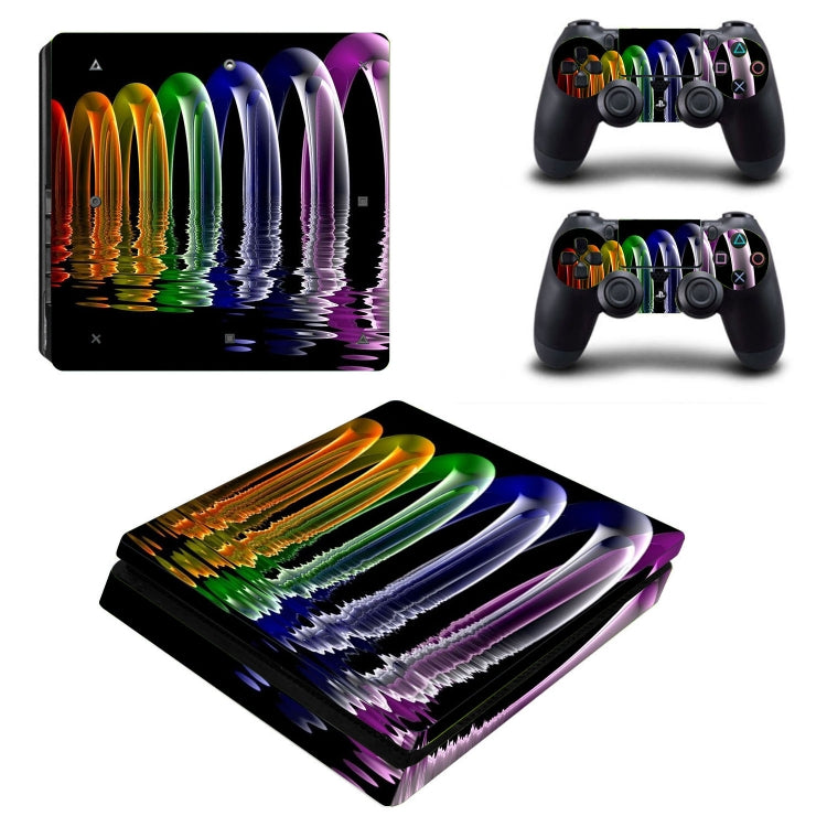 BY060185 Icono de etiqueta engomada de moda película Protectora Para PS4 Slim