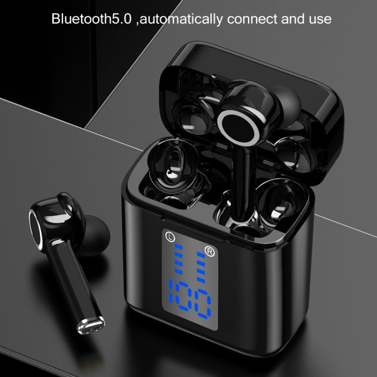 TG TG905 TWS Casque Bluetooth sans fil Casque de sport Casque stéréo 5D avec affichage LED et boîtier de charge