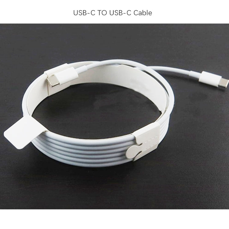 SDC-18W 18W PD 3.0 Type-C / USB-C + QC 3.0 Chargeur de voyage universel à charge rapide double USB avec câble de données à charge rapide Type-C / USB-C vers Type-C / USB-C Prise d'alimentation UE