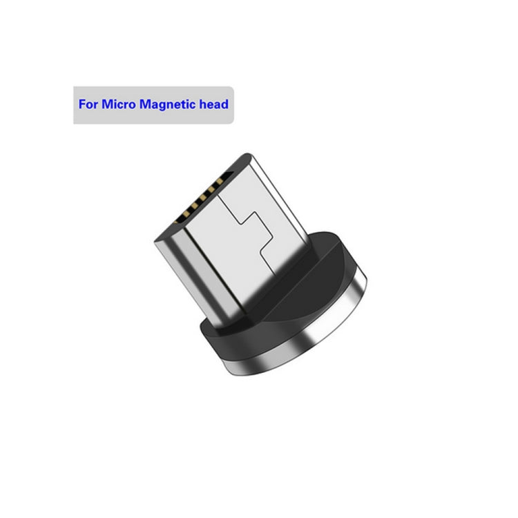 Câble de chargement de téléphone portable à aspiration magnétique coloré USB vers micro USB Longueur : 1 m (lumière verte)