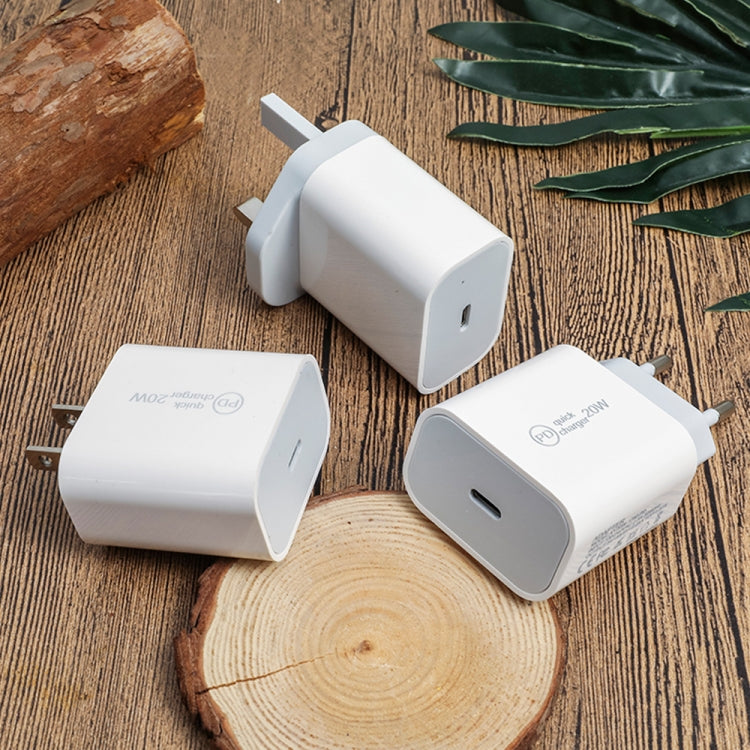 SDC-20W PD 20W Travel Charger with single USB-C / Type C interface US Plug
