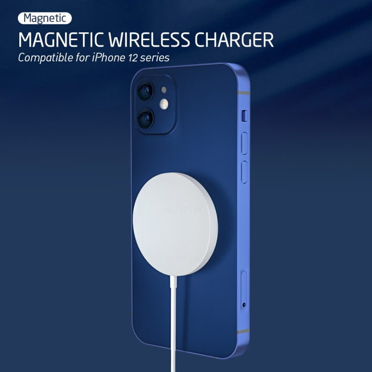 XJ-31 Chargeur sans fil magnétique 2 en 1 15 W + chargeur de voyage PD 20 W USB-C/Type-C pour iPhone 12 Series