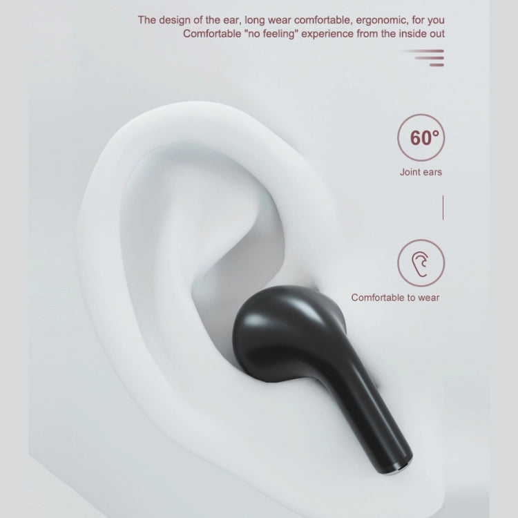 TG TG13 TWS Écouteurs intra-auriculaires stéréo tactiles sans fil Bluetooth (Blanc)