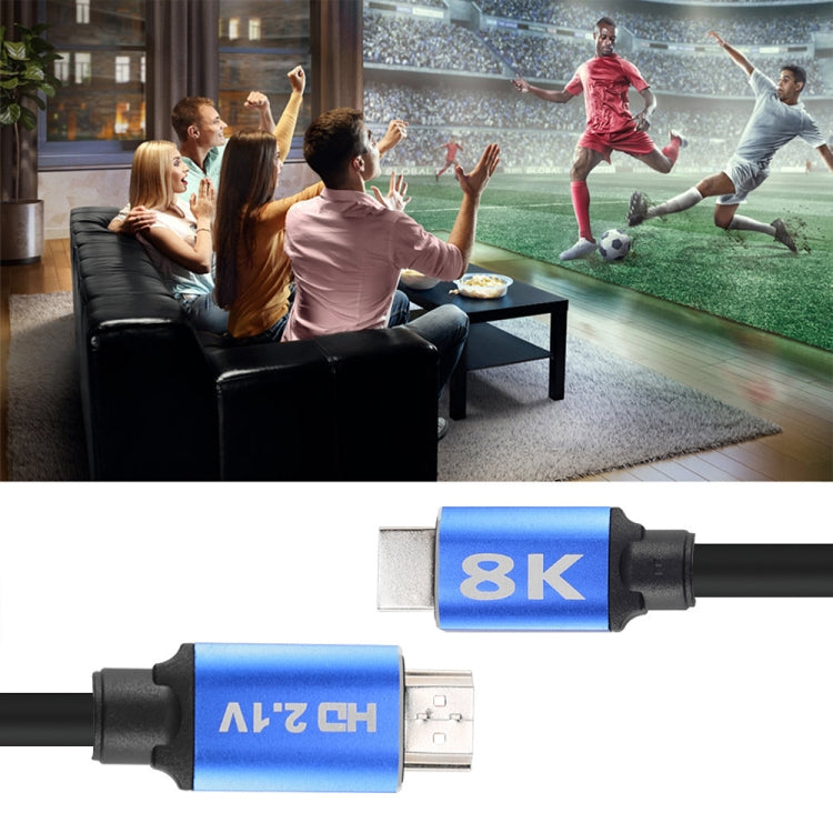 HD08 8K Ultra Clear HDMI 2.1 TV Décodeur Ordinateur Projecteur Câble HDMI Longueur du câble : 0,5 m