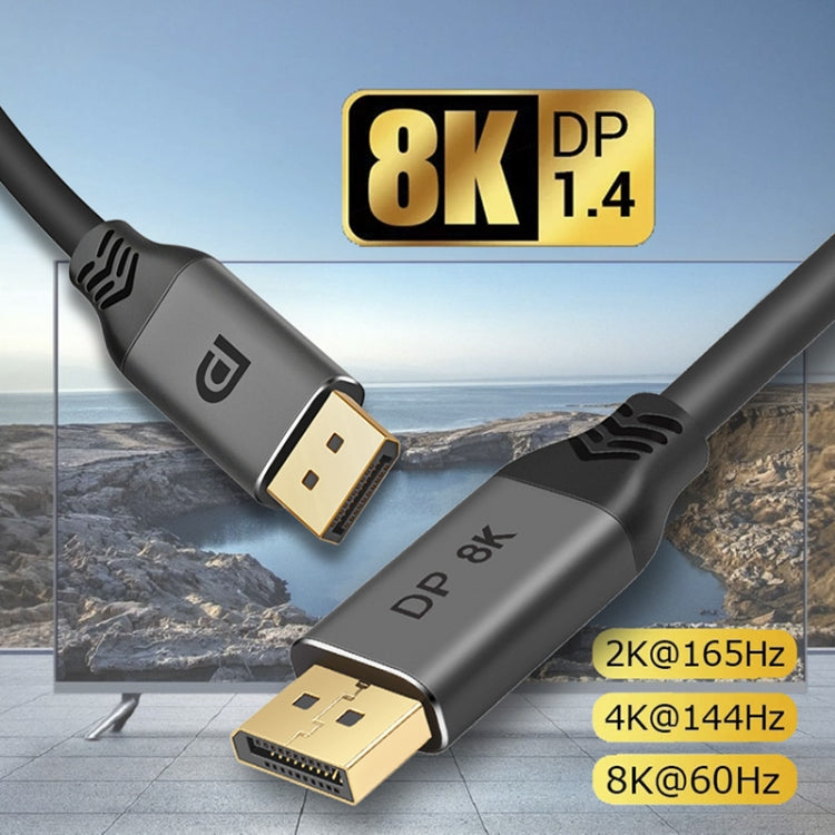 DisplayPort 1.4 8K HDR 60Hz 32.4Gbps Câble DisplayPort Pour Vidéo/PC/Portable/TV Longueur du câble : 1m