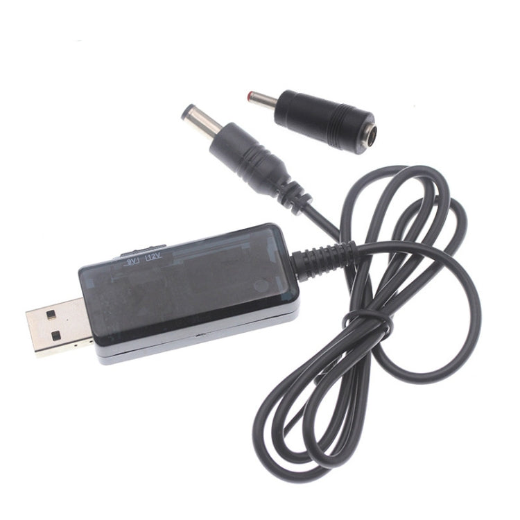 USB Boost Converter Cable 5V To 9V/12V
