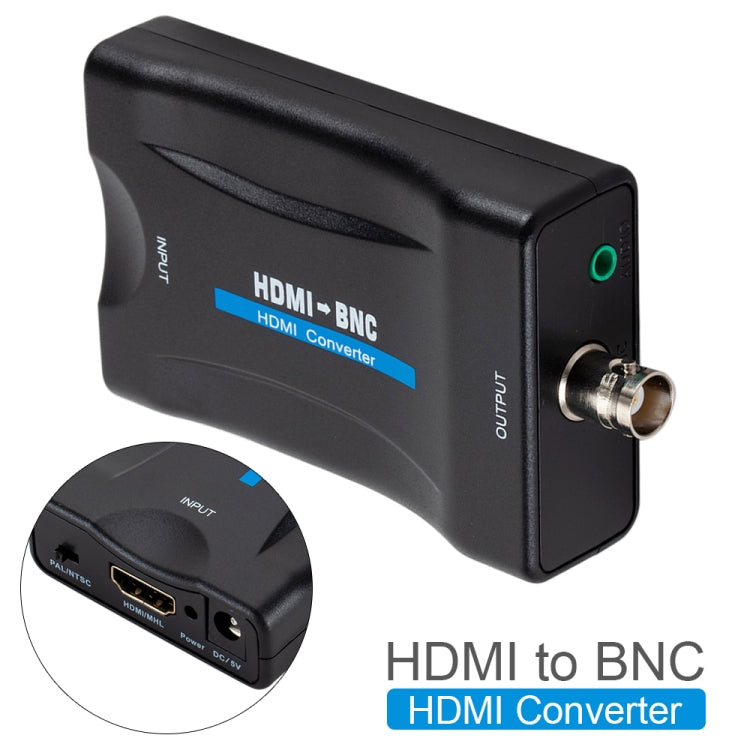HDMI al convertidor de video compuesto BNC