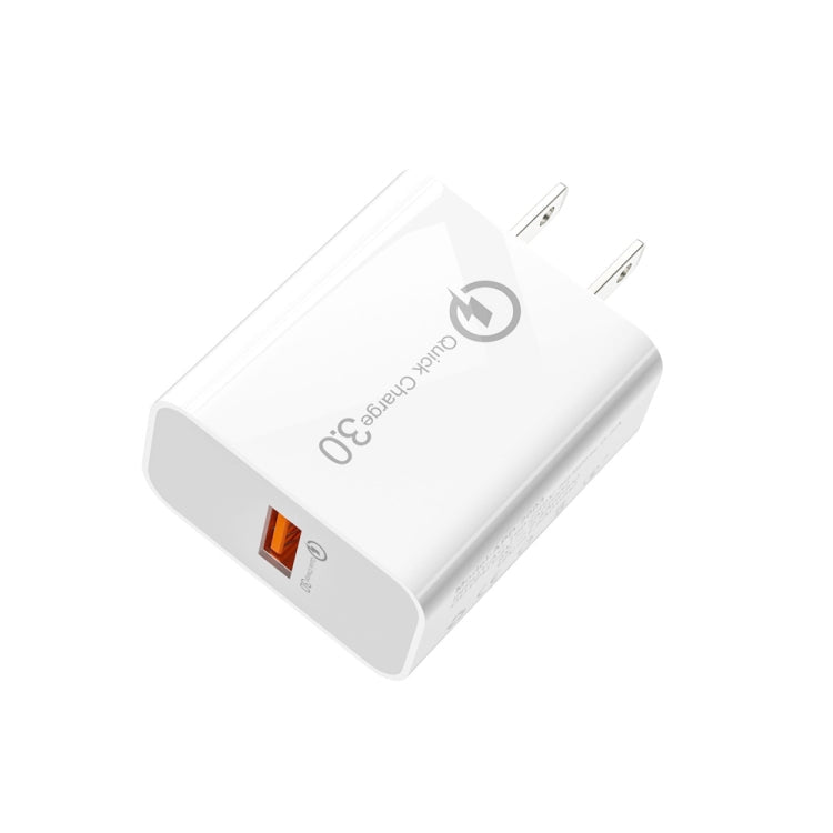 APD-2003 18W QC3.0 Single USB Port Travel Charger for Mobile Phone / Tablet (US Plug)