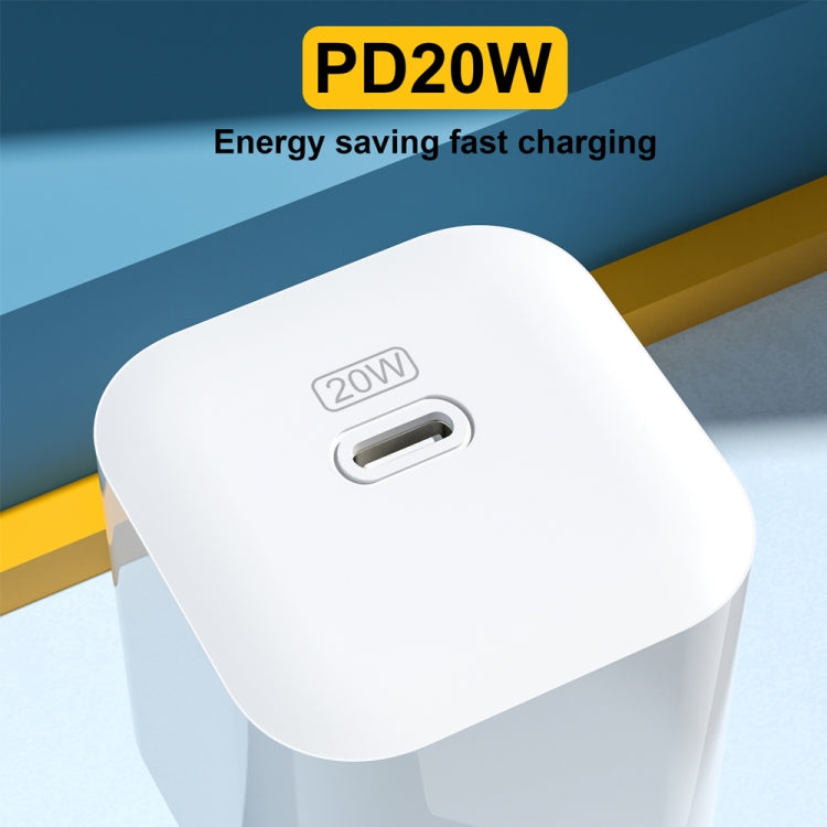 1692 Block PD20W Travel Charger PD3.0 Fast Charging Power Adapter (US Plug)