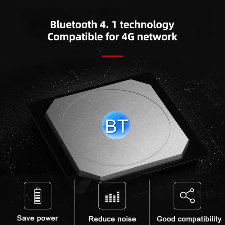 BT313 Magnética Auriculares deporte Auricular Inalámbrico de manos libres Bluetooth Stereo bajo HD Auriculares con Micrófono (Negro)