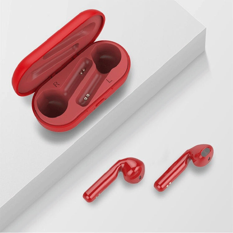 Auricular Inalámbrico Bluetooth Fineblue TWSL8 TWS (Rojo)