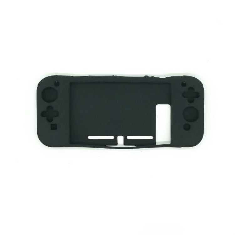 Silicone Protection Case All-inclusive Rubber Cover For Switch Game Console (Black)