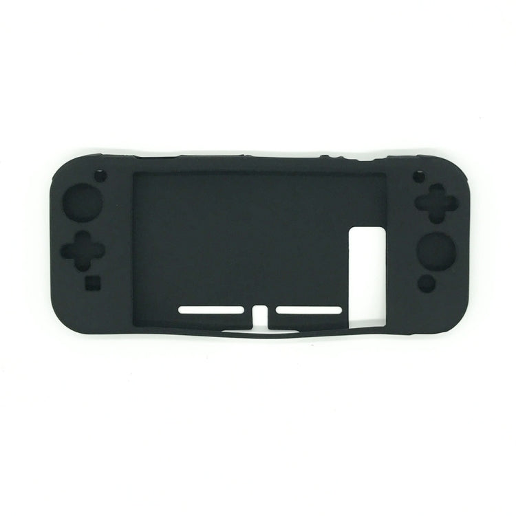 Silicone Protection Case All-inclusive Rubber Cover For Switch Game Console (Black)
