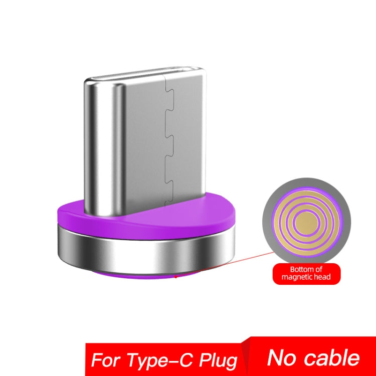 Adaptador de Carga Rápida Magnética de transmisión de Datos compatible con CC57 estilo: Cabeza Tipo C / USB-C