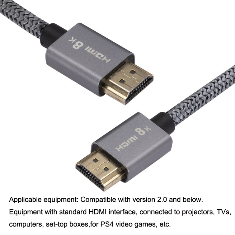Conexión de Proyección de computadora de 1.5m 8K HD HDMI Color Deliveración aleatoria