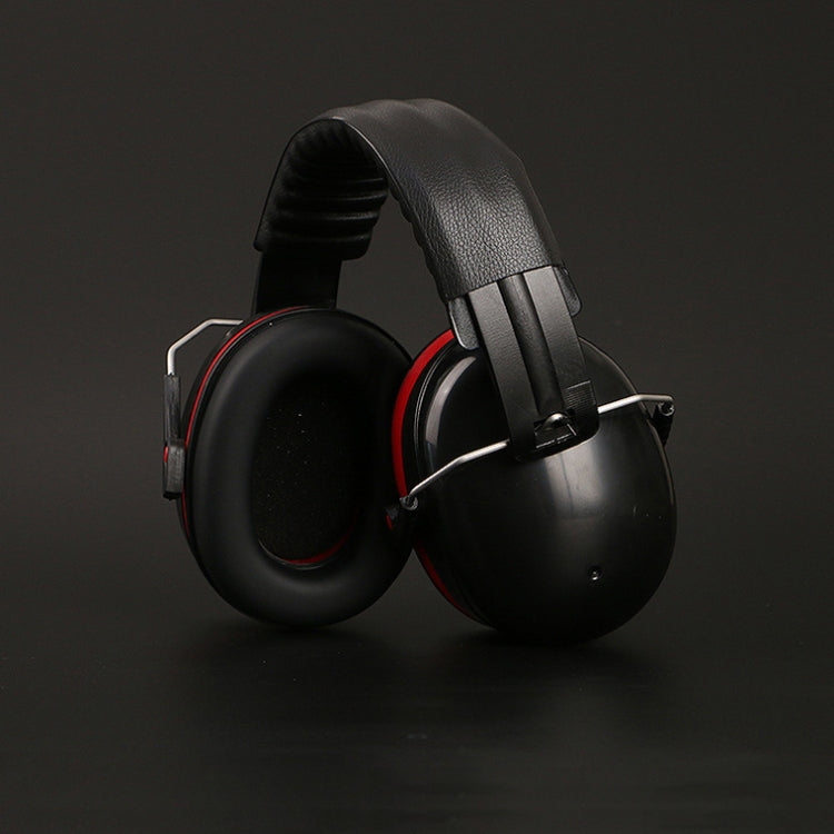 Soundproof Earmuffs Noise Proof Sleeping Earmuffs Industrial Protective Earmuffs Earplugs (Black)