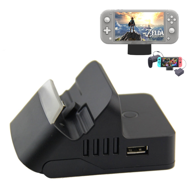 Support de station de réception de charge portable pour nintendo switch /  lite tv compatible HDMI adaptateur de conversion vidéo usb station de  chargement