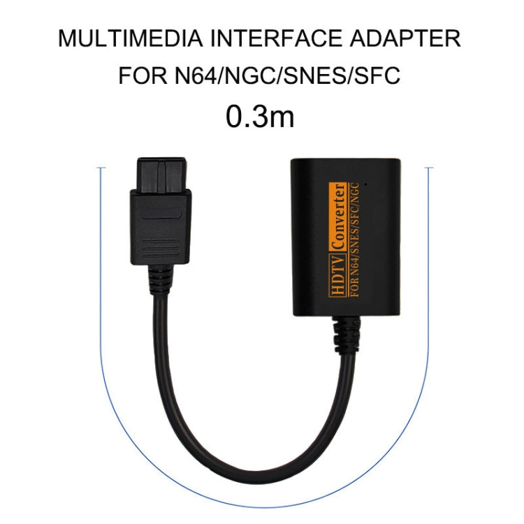 Convertisseur vidéo de Console de jeu rétro convertisseur HDMI 720P pour NGC/N64/SNES/SFC