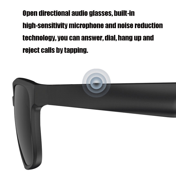A12 Smart Bluetooth Audio Lunettes de soleil Lunettes Bluetooth (Vert)