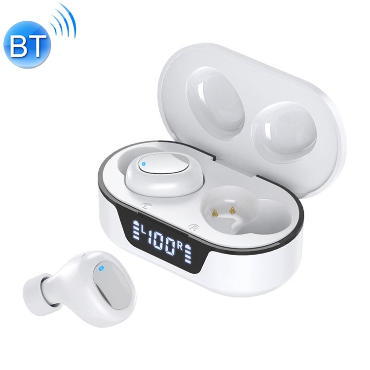 TW16 TWS Wireless Sports Waterproof Bluetooth Earphone (White)