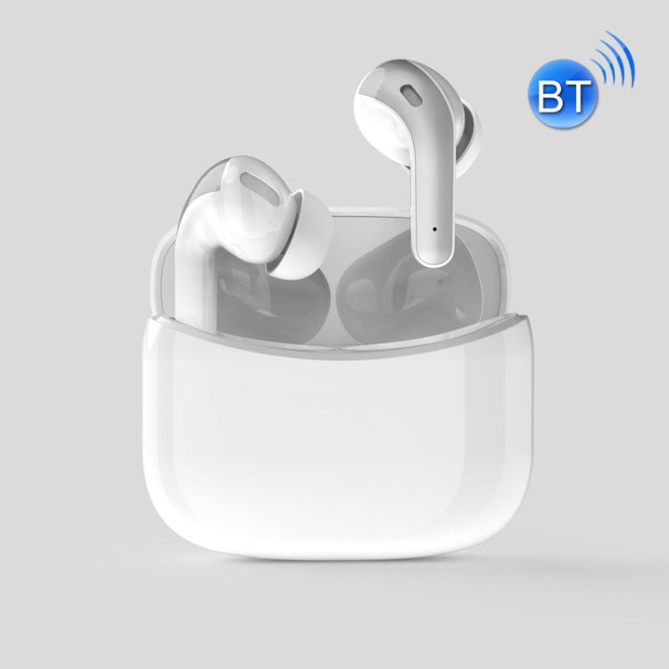 Casque Bluetooth sans fil avec écran tactile numérique (blanc)