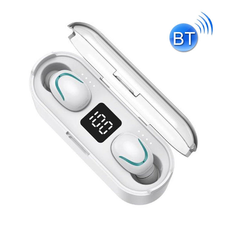 S1 TWS Bluetooth Écouteur Stéréo biauriculaire intra-auriculaire Sans Fil Tactile (Blanc)