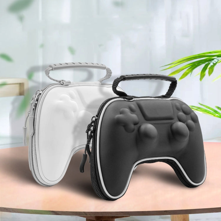 2 PCS Gamepad bolsa de almacenamiento EVA Cubierta Protectora Portátil Para PS5 (Blanco)