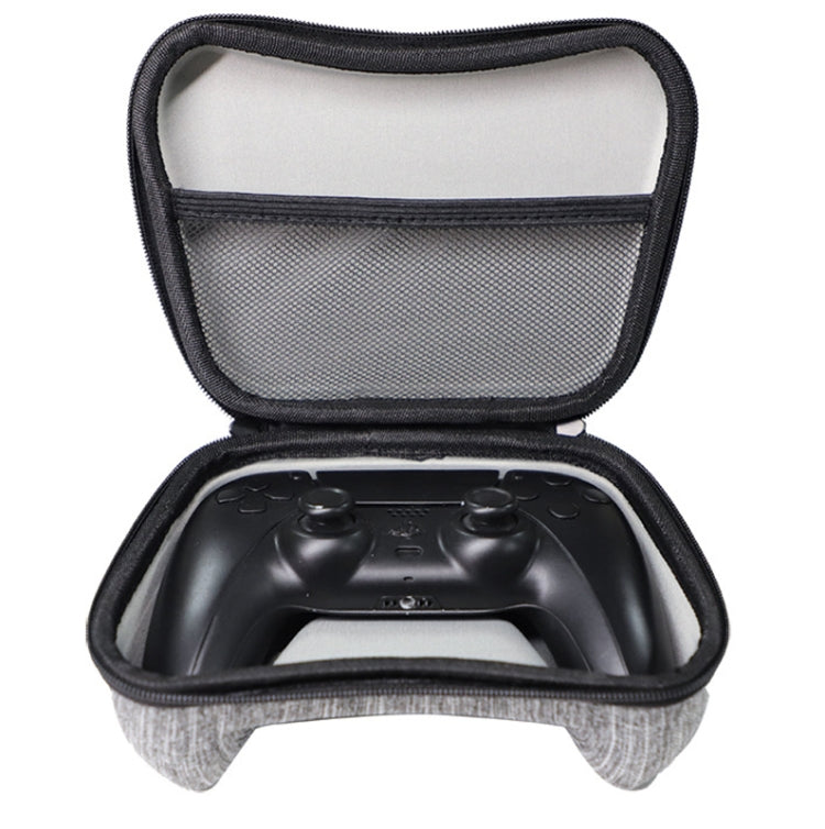 3PCS AOLION Juego manija impermeable EVA bolsa de almacenamiento de Shell duro bolsa Para PS5 / PS4 (Negro)