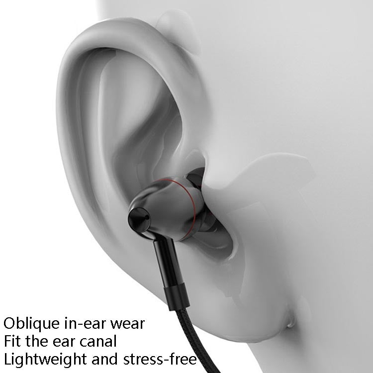 Écouteurs intra-auriculaires universels pour téléphone portable avec contrôle filaire (blanc 3,5 mm)