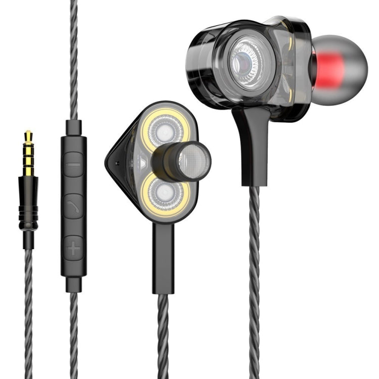 In-I8 Auricular Controlado por Cable de reducción de alambre con Cable Universal en el Oído