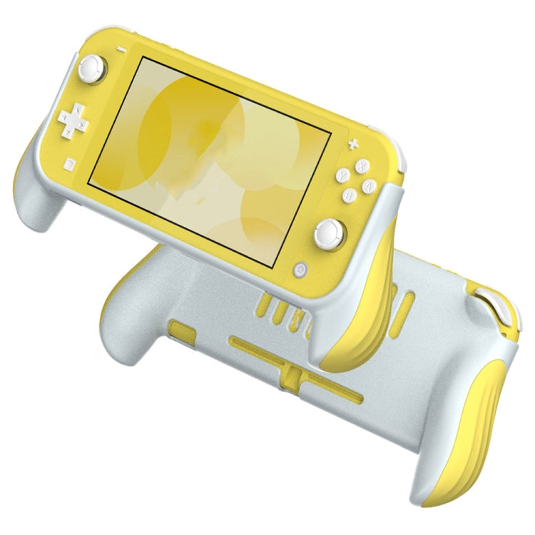 Caja de la Cubierta de agarre de 2 PCS GAMPAD Para Nintendo Switch Lite (Amarillo)