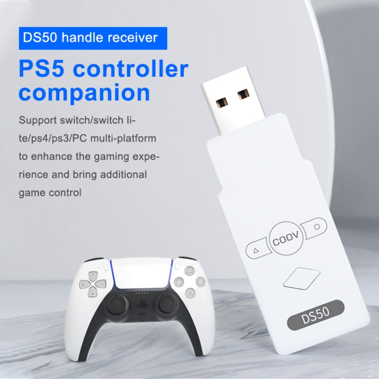 COOVElite DS50 GamePad Converter Adaptateur hôte PC pour PS5