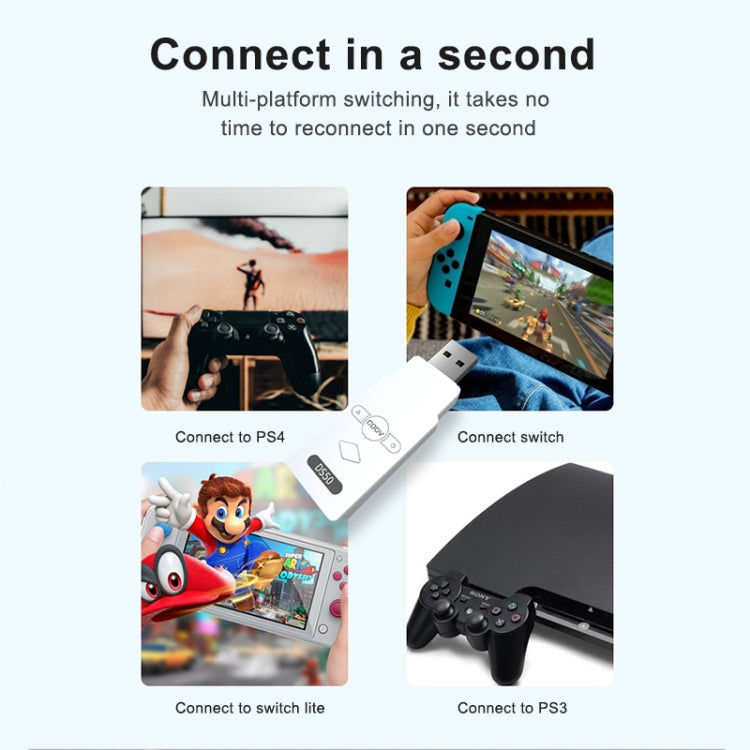 COOVElite DS50 GamePad Converter Adaptateur hôte PC pour PS5