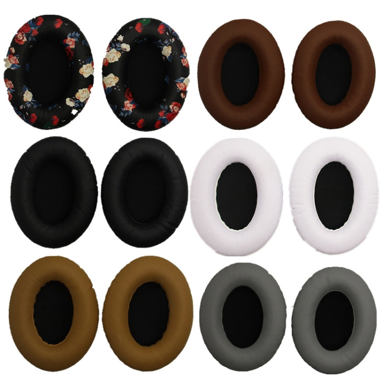 Housse éponge pour casque 2 pièces pour Bose QC15 / QC3 / QC2 / QC25 / AE2 / AE2I (noir + noir)