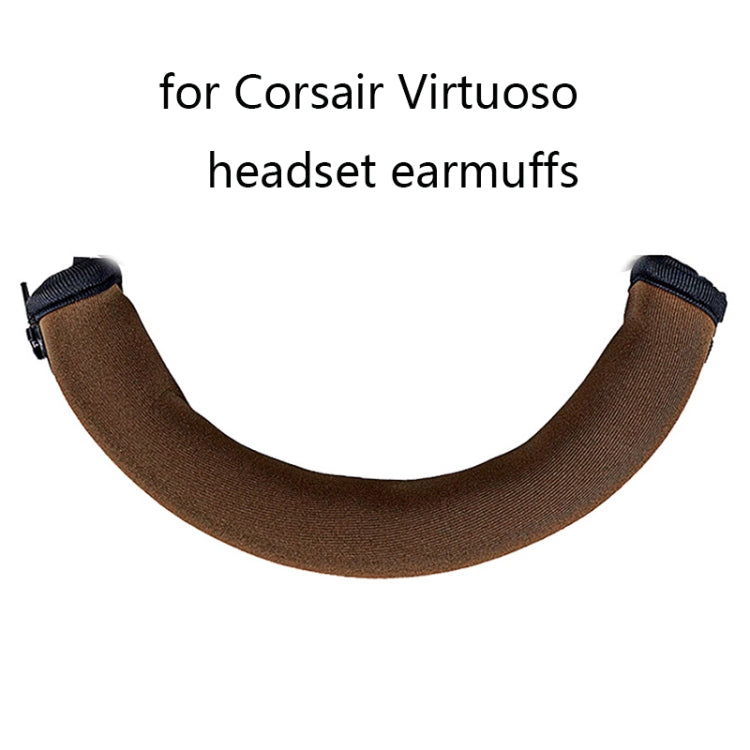 2 PCS Head Beam Housse de protection pour Corsair Virtuoso RGB (Noir)