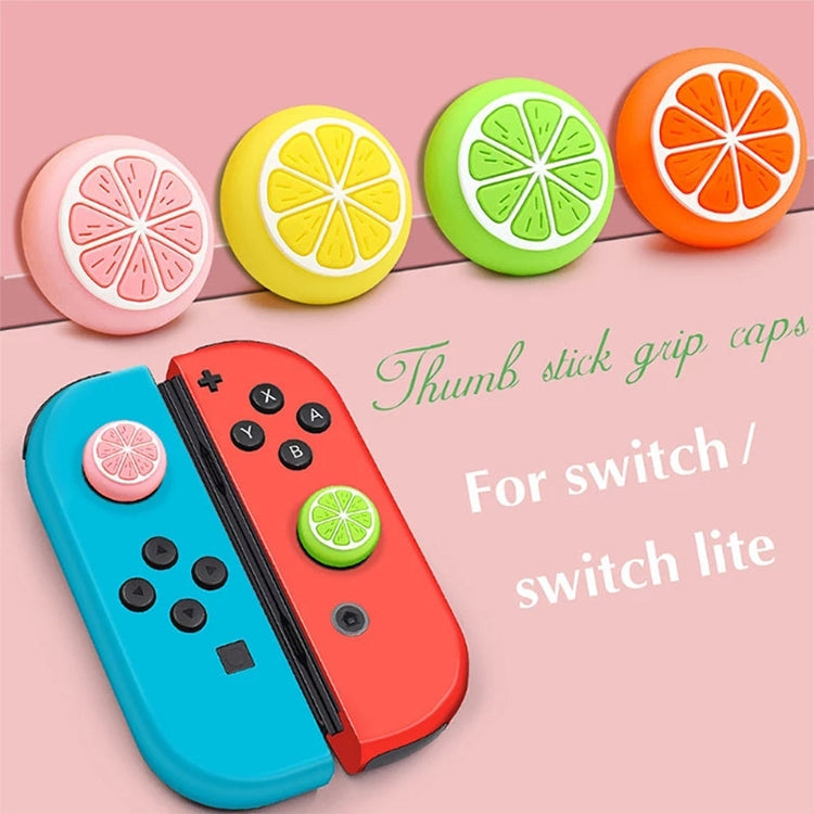 10 PCS Silicone Rocker Cap Button Capuchon de protection 3D pour Nintendo Switch / Lite Joycon (Rose)