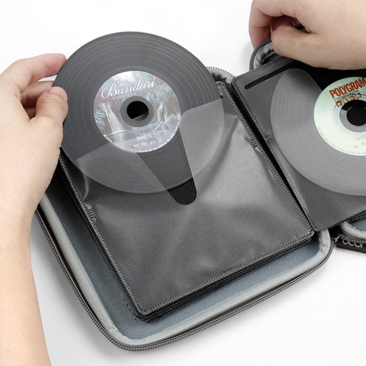 BAONA BN-F021 CAPA Home DVD DVD CD Sac de rangement CD Sac de rangement pour PS4 (Gris)