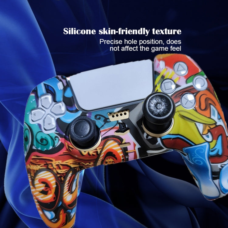 Housse de protection en silicone PS5 PS5 PS5 (9+ chapeaux)