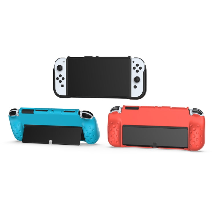 Dobe TNS-1142 ANTI-SLECT ANTI-Fall Game Console Soft Shell Housse de  protection pour Nintendo Switch Oled (Rouge)