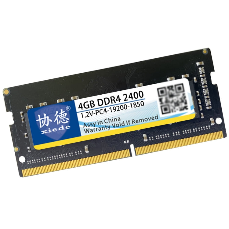 Xiede X060 DDR4 NB 2400 COMPATIBILITÉ CAPACITÉ DE MÉMOIRE RAMS COMPLÈTE : 4 Go