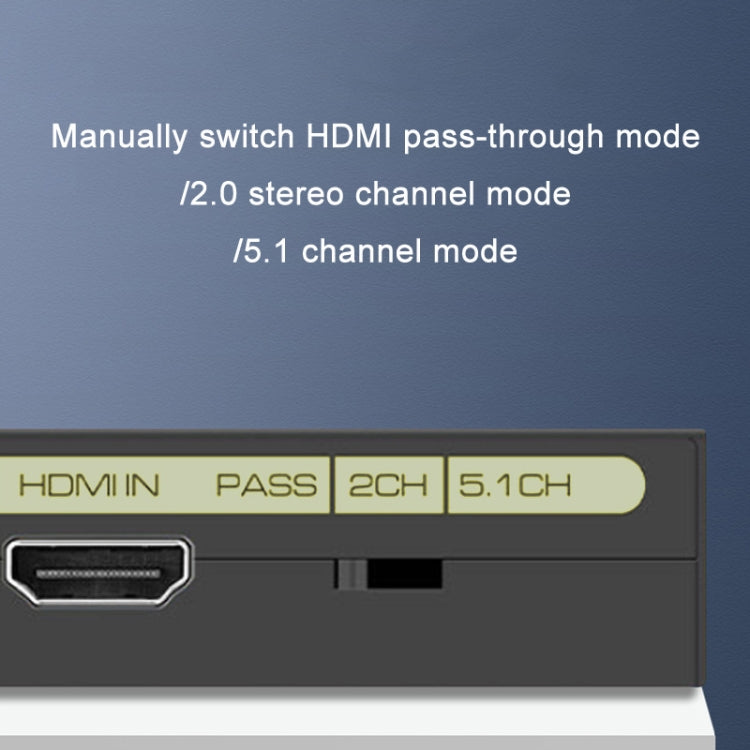 HDMI a óptico HD 4K Audio Splitter