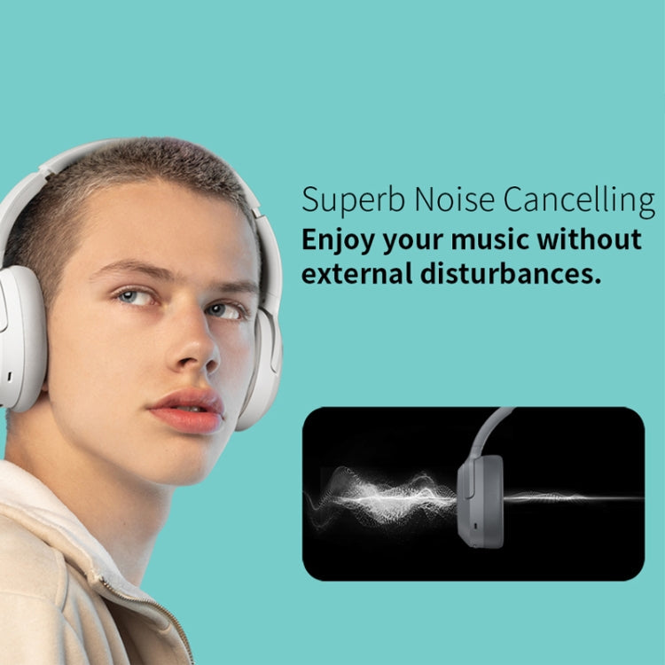 Edificador W820NB Bluetooth Wireless Rideo Canceling Sports Music Auriculares (Blanco)