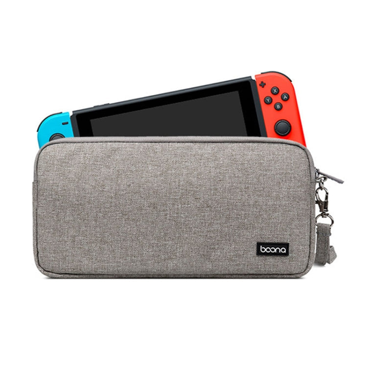 Baona BN-X001 Game Console Accessories Storage Bag For Switch (Grey)