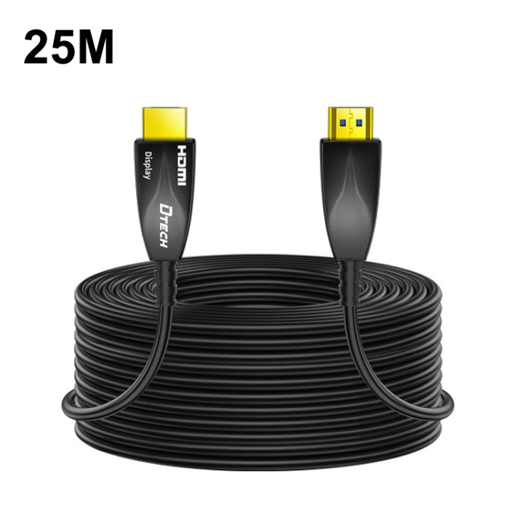 DTech HDMI 2.0 Fiber Optical Version 4K 60Hz Line Large Screen TV engineering cabling length: 25m
