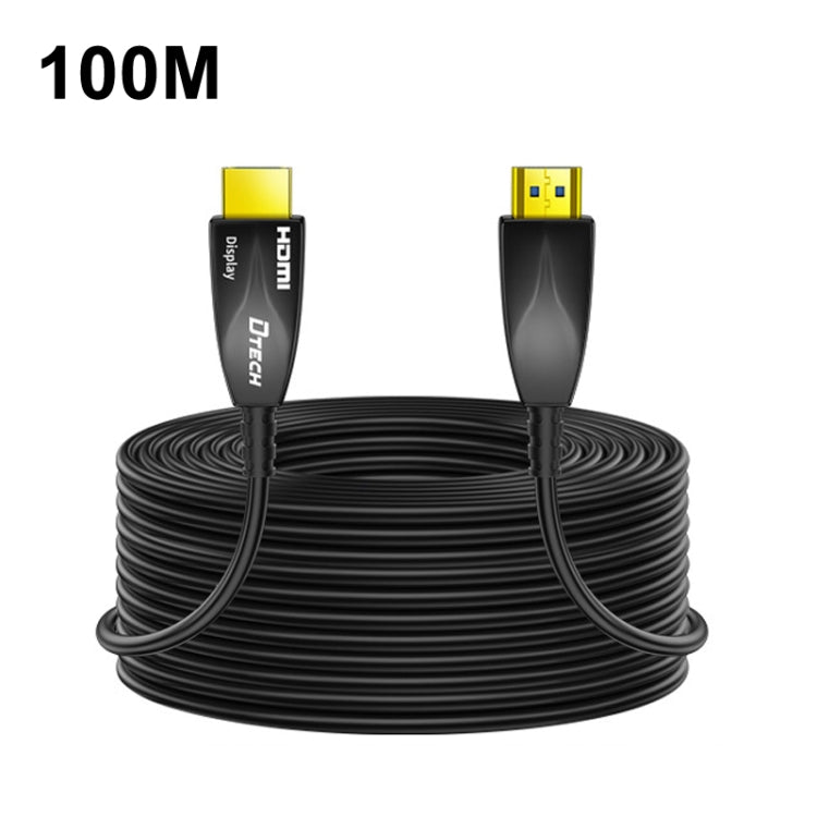 DTech HDMI 2.0 Fiber Optical Version 4K 60Hz Line Large Screen TV engineering cabling length: 100m