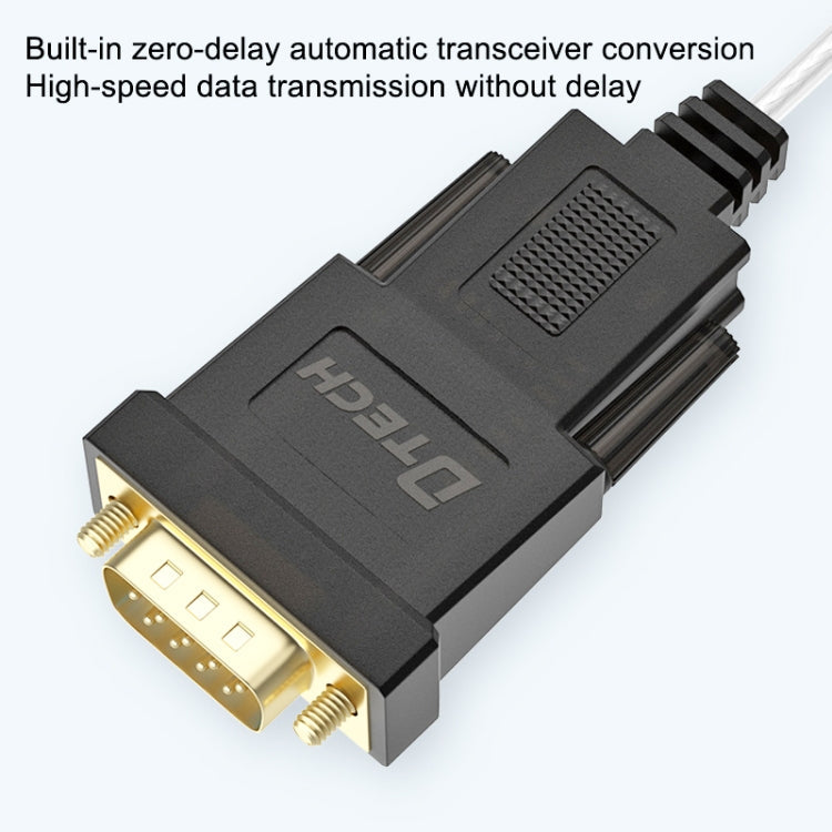 DTech DT-5002A 1.8M USB a RS232 Línea de Serie DB9 COM COM Puerto